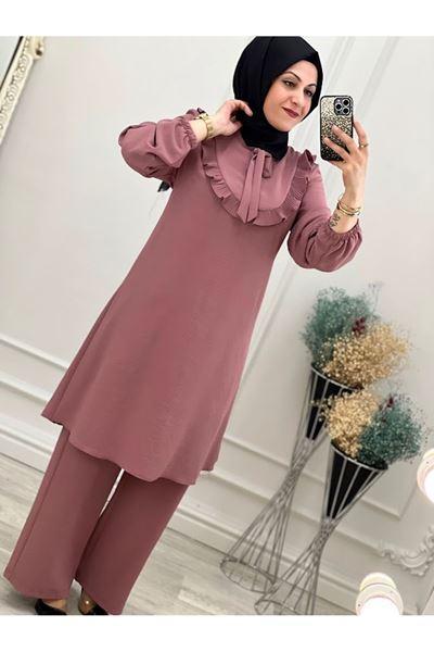 6204 Önü Fırfırlı Takım Gül Diğer