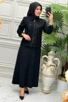 6225 Tunik takım Siyah