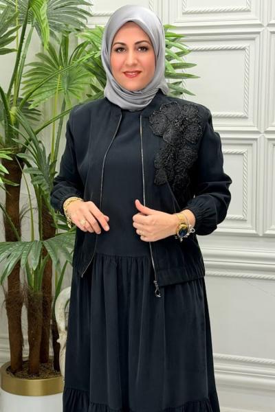 6226 Elbise Siyah