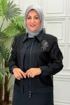 6256 Elbise Siyah