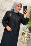 6256 Elbise Siyah