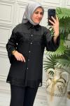 6260 Tunik Takım Siyah