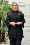 6260 Tunik Takım Siyah