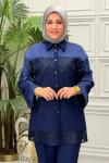 6260 Tunik Takım Lacivert
