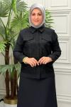 6275 Tunik Takım Siyah