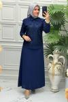 6275 Tunik Takım Lacivert
