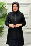 6282 Tunik Takım  Siyah