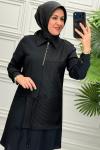 6282 Tunik Takım  Siyah