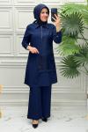 6282 Tunik Takım  Lacivert