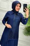 6282 Tunik Takım  Lacivert