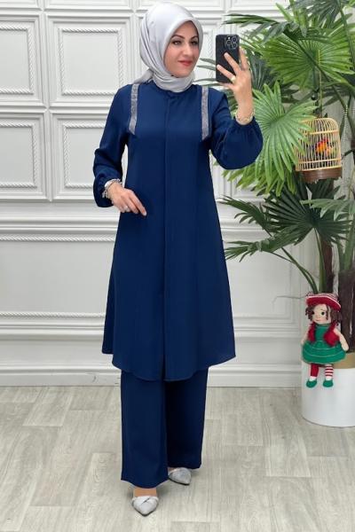 6304 Tunik Takım Lacivert