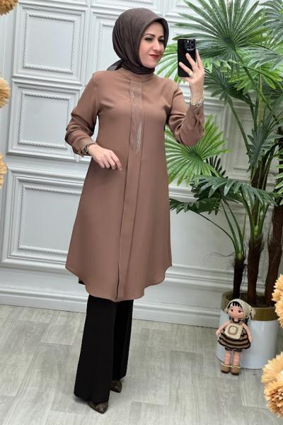 6321 Tunik Kahverengi