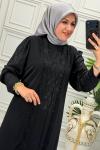 6405 Elbise Siyah