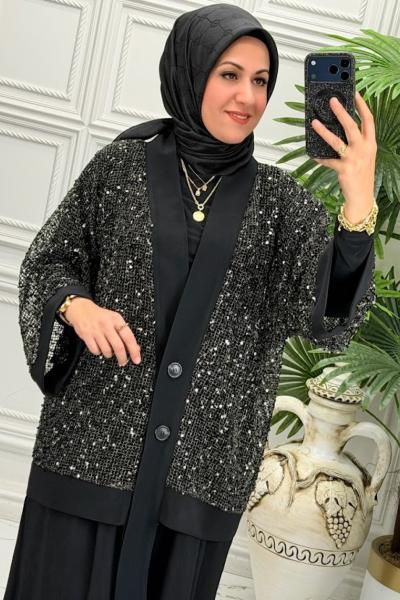 6492 Tunik Takım  Siyah