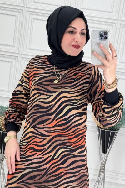 7001 Şehrazat Elbise Siyah