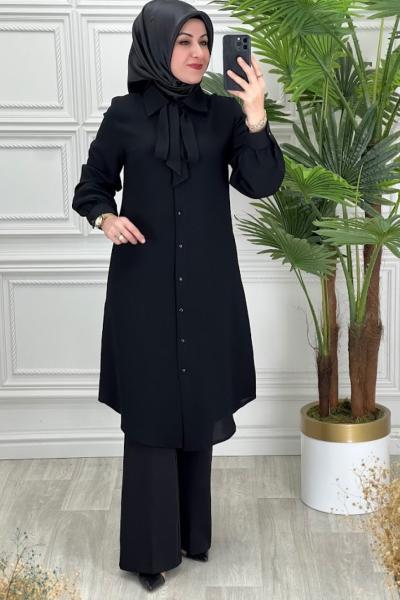 7004 Tunik Siyah