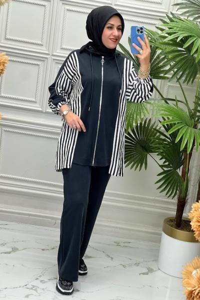 70081 Tunik Takım  Antrasit