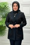 7039 Tunik Takım  Siyah