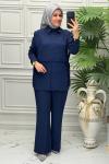 7040 Tunik Takım Lacivert