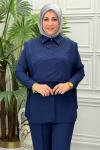 7040 Tunik Takım Lacivert