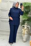 7040 Tunik Takım Lacivert