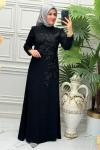 7230 Elbise Siyah