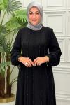 7249 Elbise Siyah