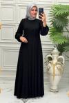 7249 Elbise Siyah