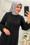 7249 Elbise Siyah
