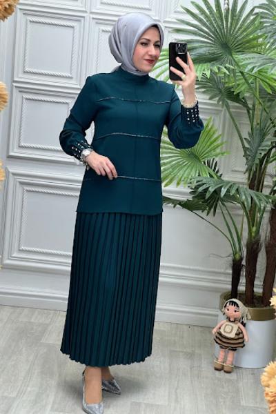 7296 ETEKLİ TAKIM Zümrüt