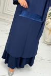 7350B Tunik Takım Lacivert