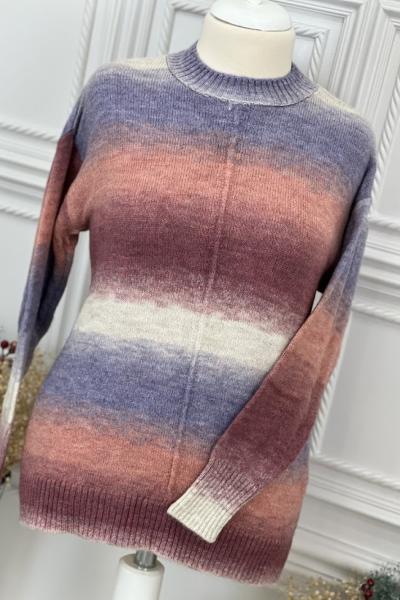 7447İPT Batik Kazak Lila Lila