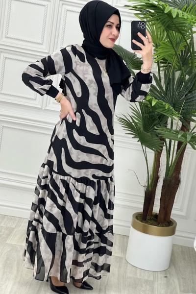 7487 Dilek Elbise Vizon