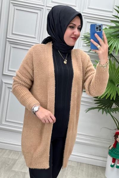 7531 Hırka Sütlü Kahve