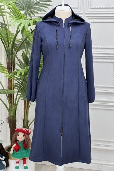 7799 Süet Kap Lacivert