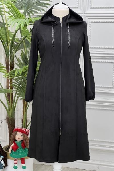 7799 Süet Kap Siyah