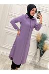 8108 Krep Tunik Lila Diğer