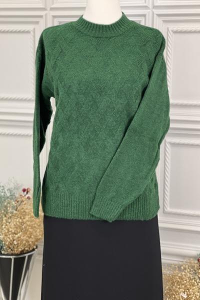 8112 Kısa Kazak Zümrüt