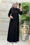 8622 Elbise Siyah