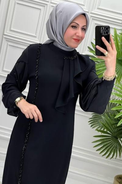 8769 Tunik Takım  Siyah