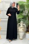 8830 Elbise  Siyah