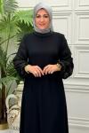 8883 Elbise Siyah