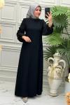 8883 Elbise Siyah