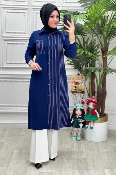 890 Tunik İndigo