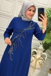 8922 Elbise İndigo
