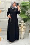 8922 Elbise Siyah