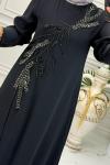 8922 Elbise Siyah
