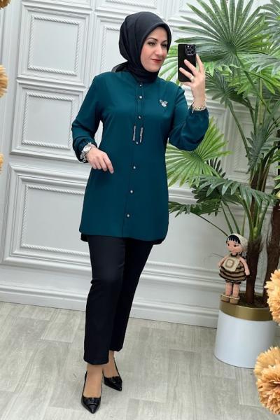 917 Gömlek Zümrüt