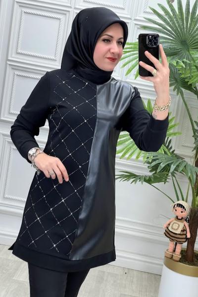 987 Tunik Siyah
