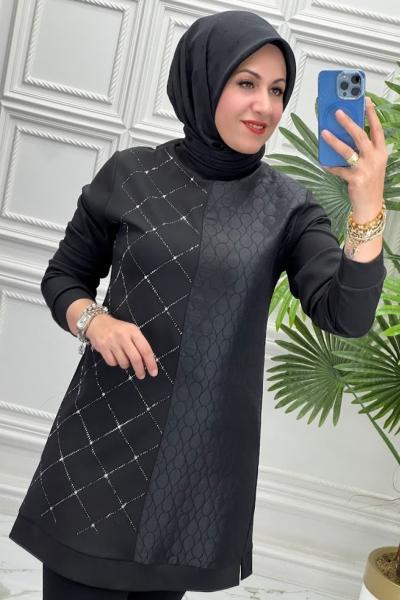 9877 Tunik  Siyah